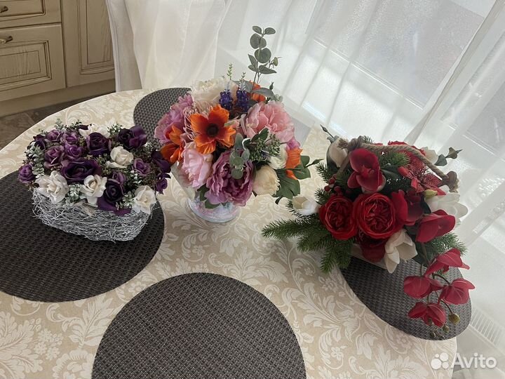 Корзина с цветами
