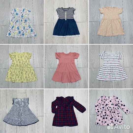 Вещи пакетом на девочку 92 98 размер