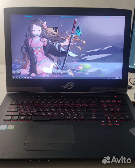 Игровой ноутбук asus ROG G703GI