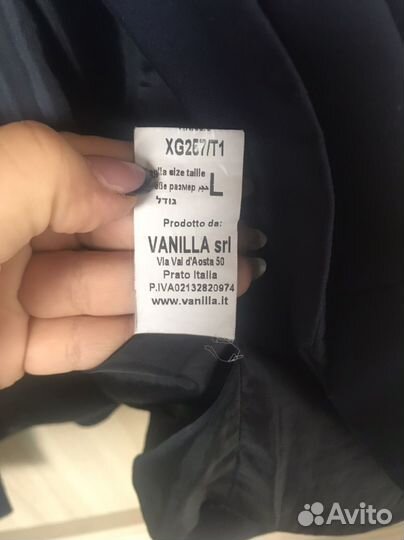 Пиджак женский синий vanilla Италия