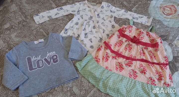 Вещи пакетом для девочки