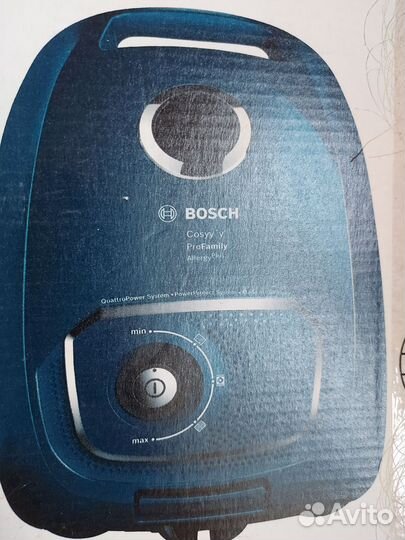 Новый пылесос bosch+ дополнительные мешки