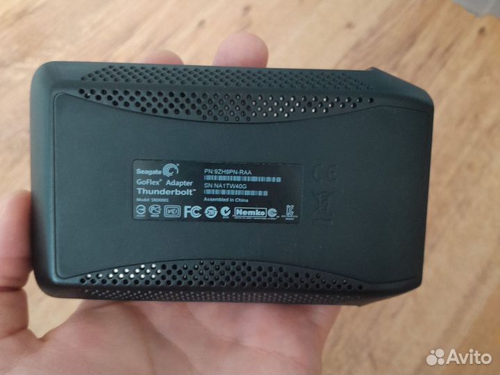 Seagate thunderbolt 2