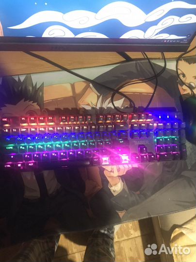 Игровая клавиатура dexp с rgb подсветкой