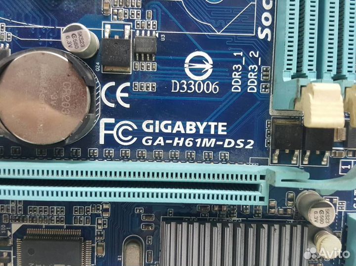 S1155 gigabyte GA-H61M-DS2 (rev2.2 Intel H61 DDR3)