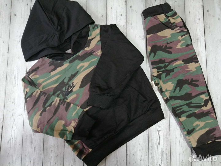 Костюм спортивный камуфляж р. 80-86