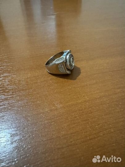 Мужской перстень серебро с камнями