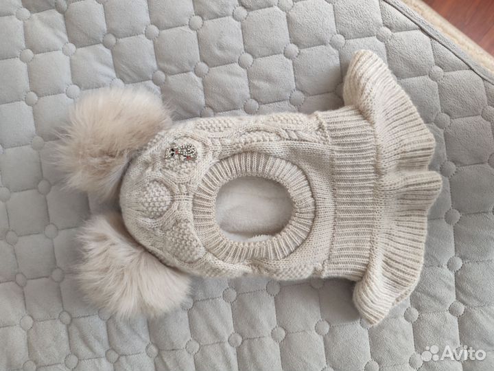 Шапка шлем на зиму