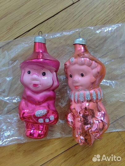 Елочные игрушки в реставрацию