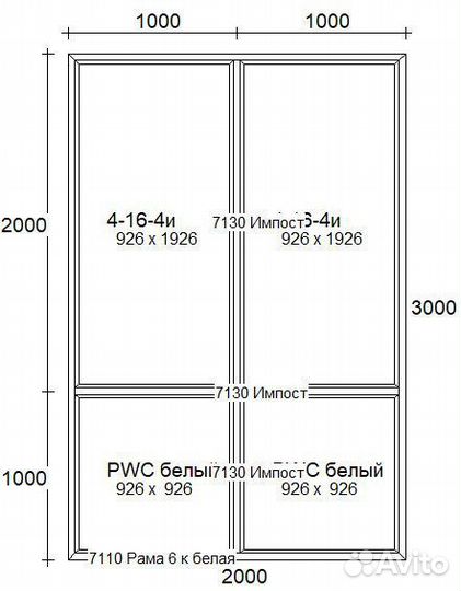 Витраж 2000*3000