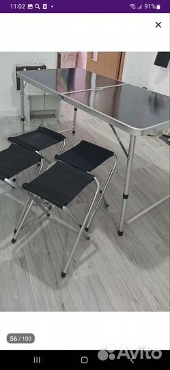 Стол раскладной туристический новый