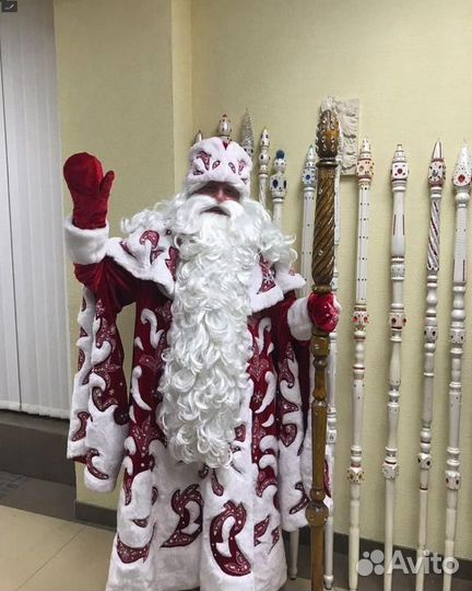 Костюм деда мороза и снегурочки оптом/розница