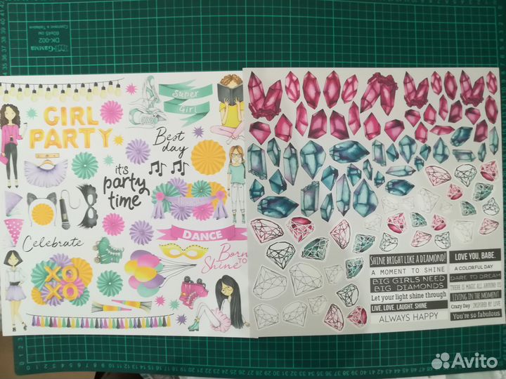 Бумага для скрапбукинга по листу 30х30