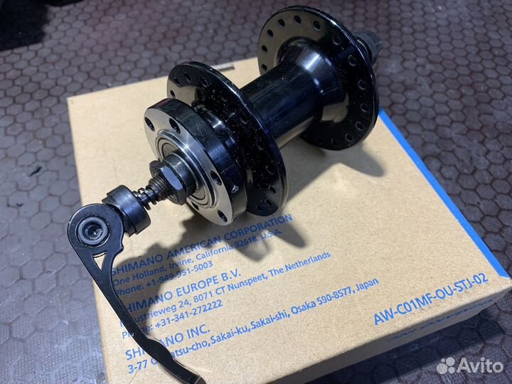 Втулка передняя 36 спиц промышленный подшипник