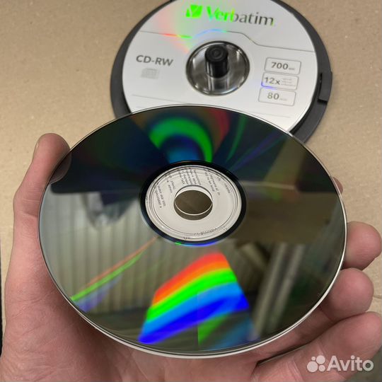 Диск CD-RW Verbatim 12X 700MB 6шт #43480