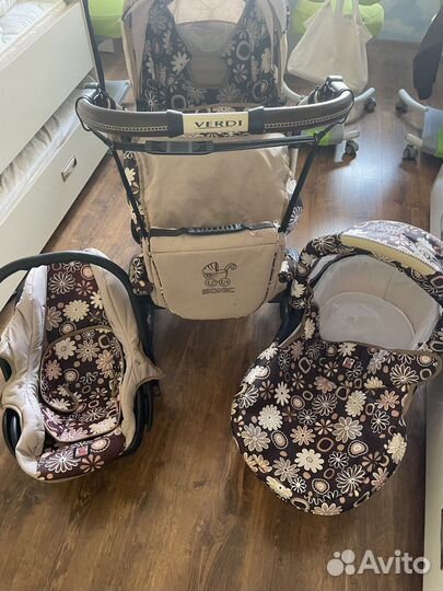 Коляска 3 в 1 Verdi Sonic