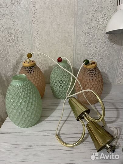 Люстра Ананас ГДР