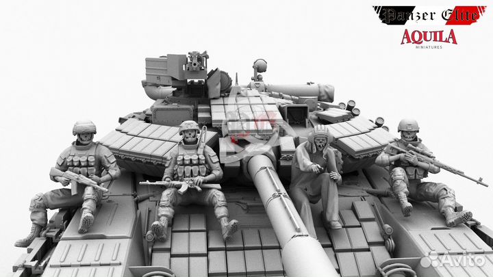 Модель солдатиков