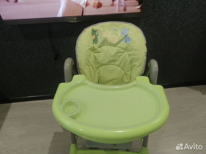 Стульчик для кормления babyton трансформер 2 в 1