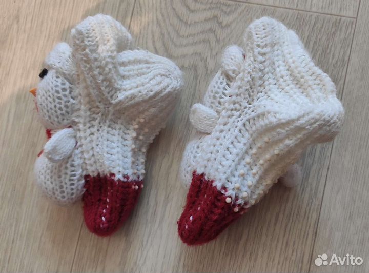 Носочки- снеговики