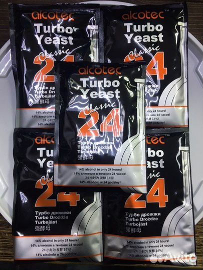 Спиртовые турбо дрожжи Alcotec 24