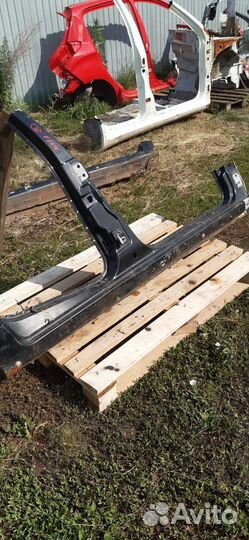 Порог со стойкой правый Fiat Albea 2008