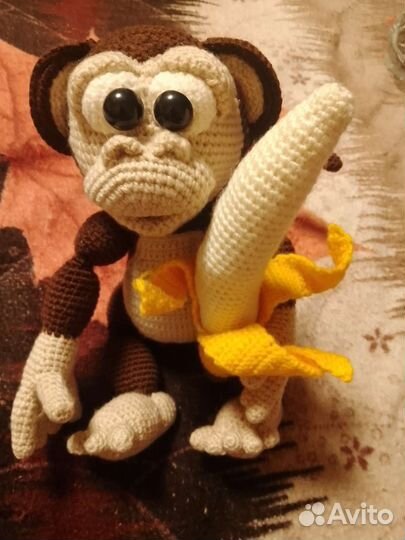 Вязаные игрушки ручной работы