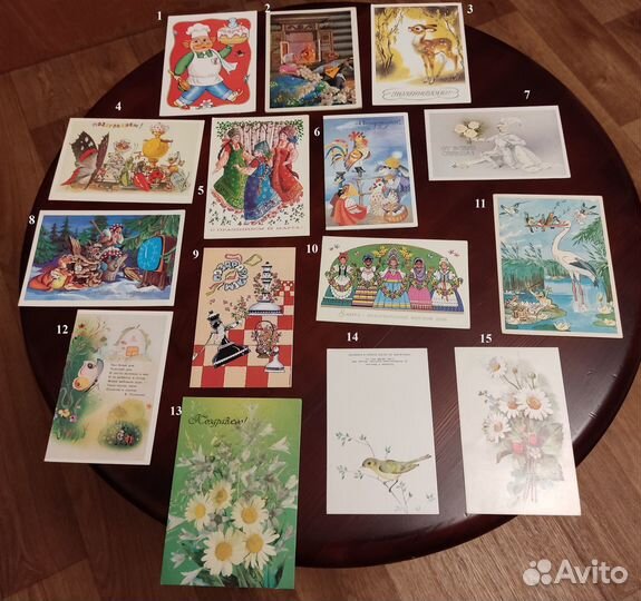 Открытки СССР советские