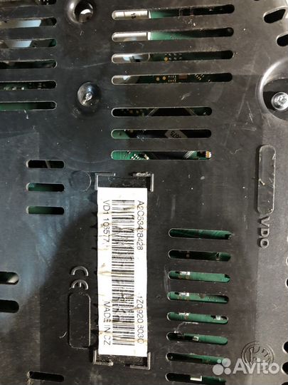 Щиток приборов skoda octavia a5