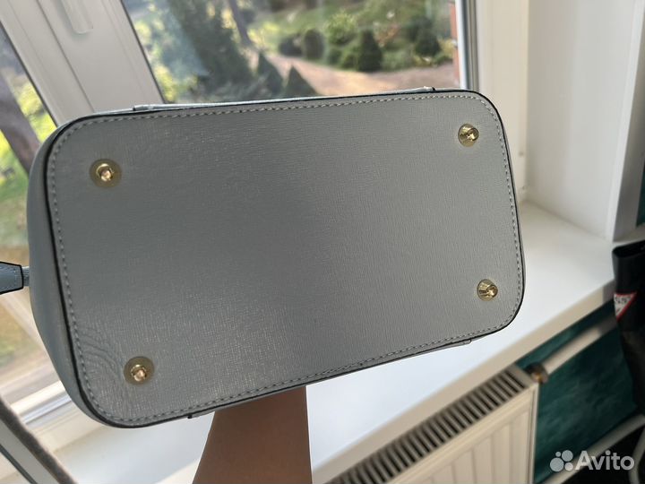 Сумка голубая Vera Pelle