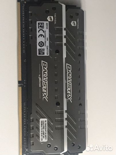 Ddr4 2x8Gb 3000 Ballistix