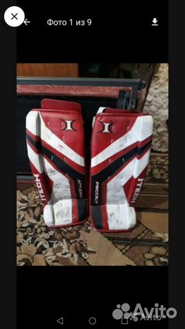 Щитки хоккейные