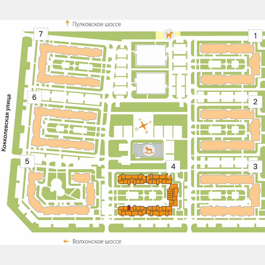 Квартира-студия, 27 м², 3/5 эт.