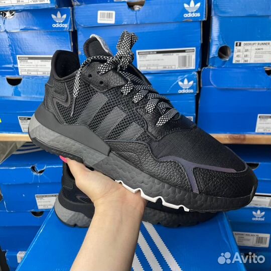 Оригинал 10 US Adidas Originals Nite Jogger