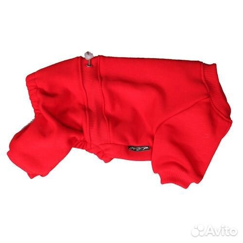 Костюм спортивный 40М JOY красный для собак