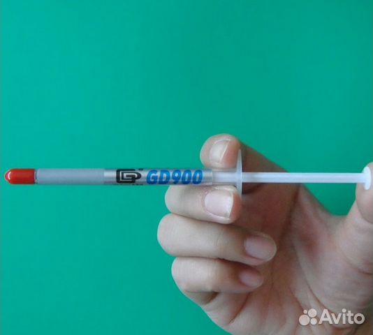 Термопаста GD900 в шприце 1 г. хорошая