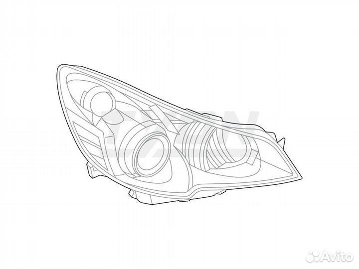 Фара правая на Subaru Outback 84913AJ100