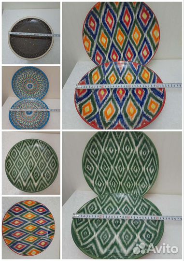 Блюда, Набор узбекской посуды