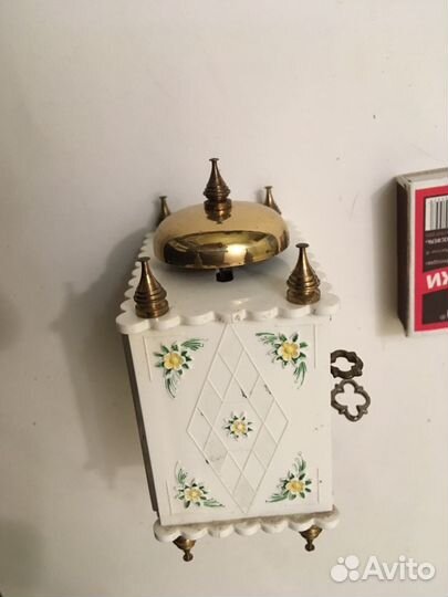 Настольные часы мини с будильником