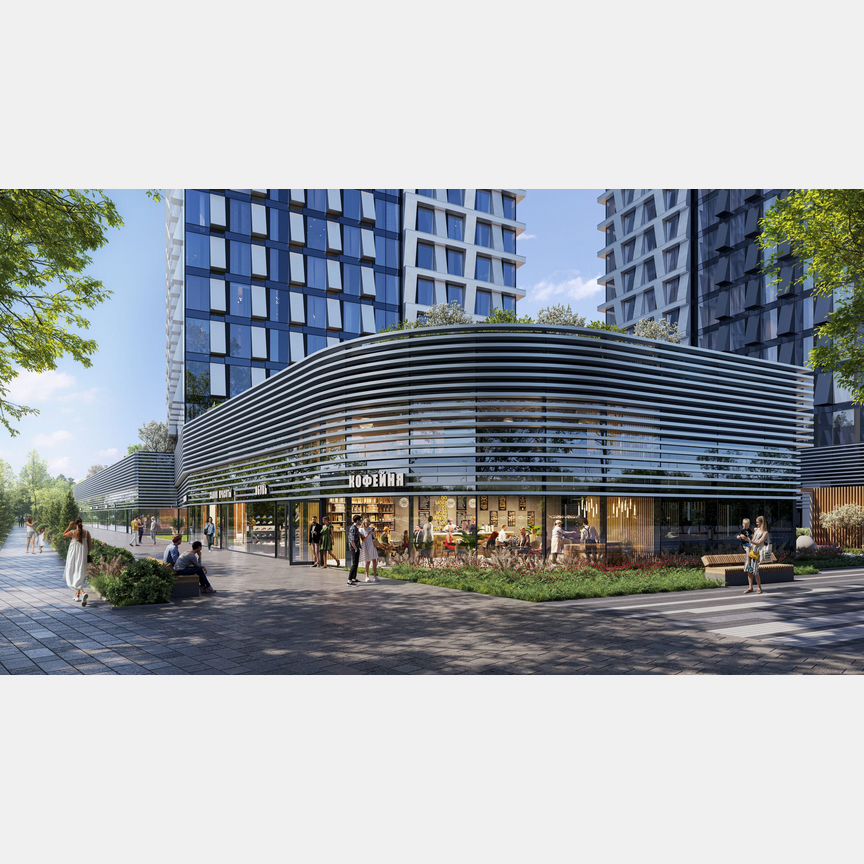 Апартаменты-студия, 23,6 м², 18/35 эт.