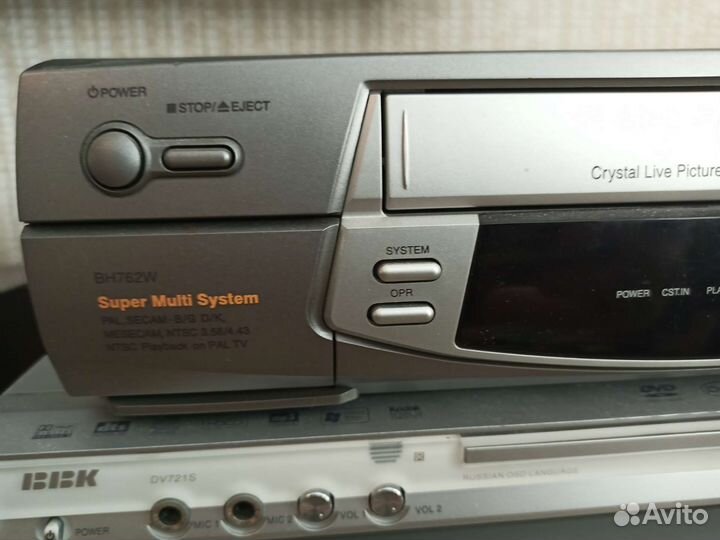 Видеоплееры VHS DVD