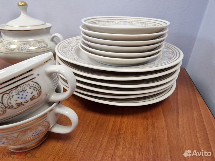 Кофейный сервиз СССР, Довбыш, 20 предметов