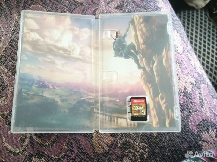 Картридж на нентендо свич зельда