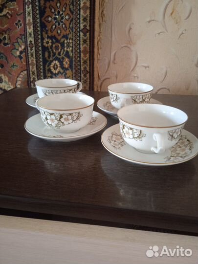 Чайная пара фарфор