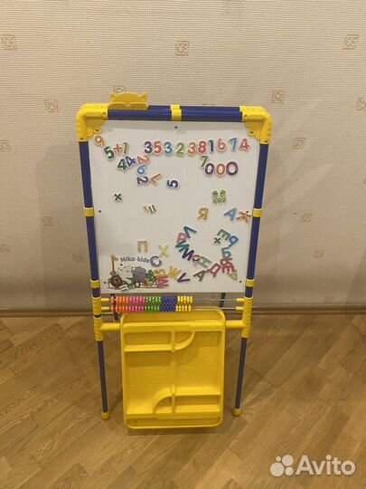 Мольберт детский двухсторонний