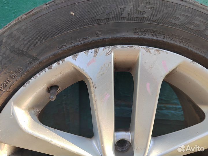 Диски литые Nissan Juke R17 D03001KA2A