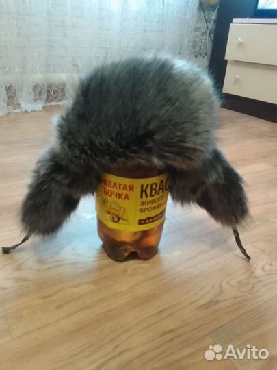 Мужская зимняя шапка ушанка меховая