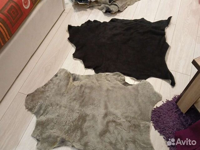 Выделанная шкура овчины