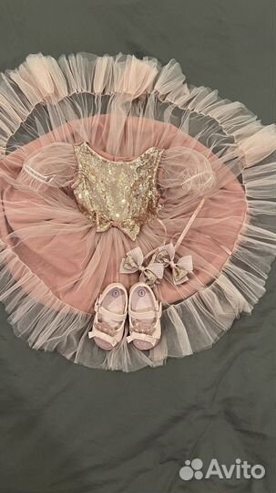 Платье для девочки 74 нарядное