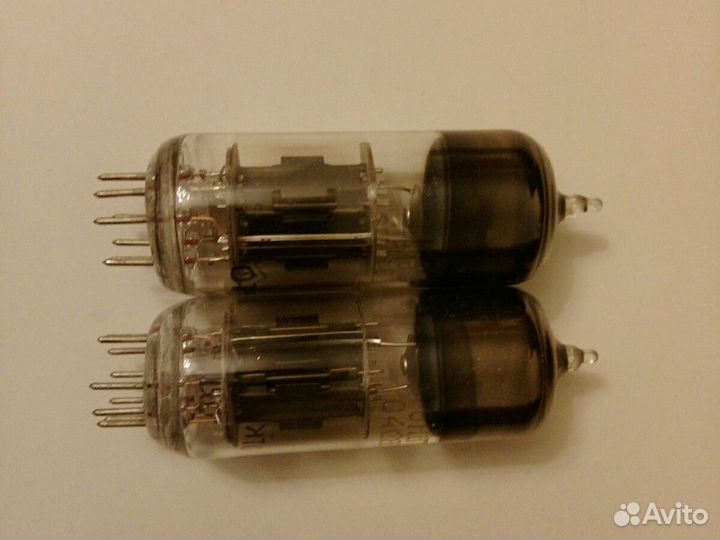 Радиолампы 6п3с 6п6с 6н6п 6н2п-ев вместо 12AX7